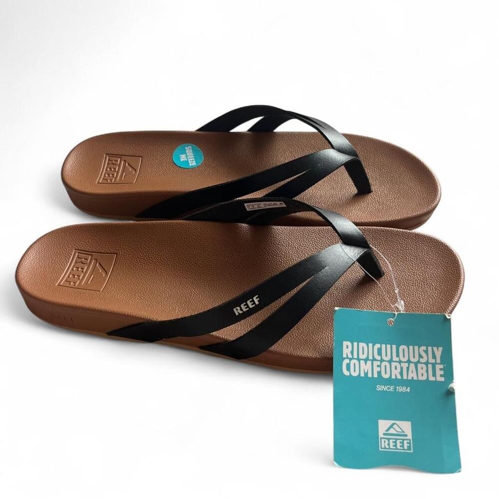 Reef Women's Black Flipflops